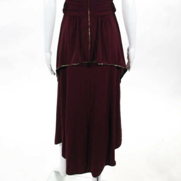 Marc By Marc Jacobs burgundy VNeck Halter piped sm - Picture 5 of 8